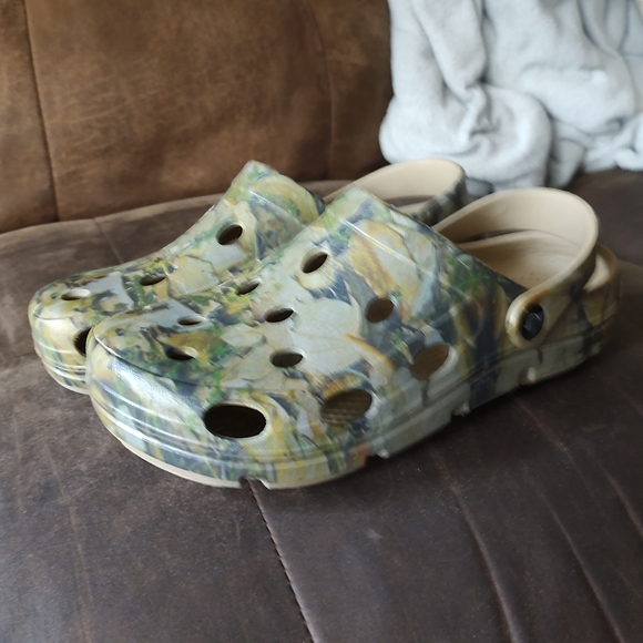 Reel Legends Men's Camo Slip-On Shoes 41 Clogs Size 8 - Picture 2 of 12